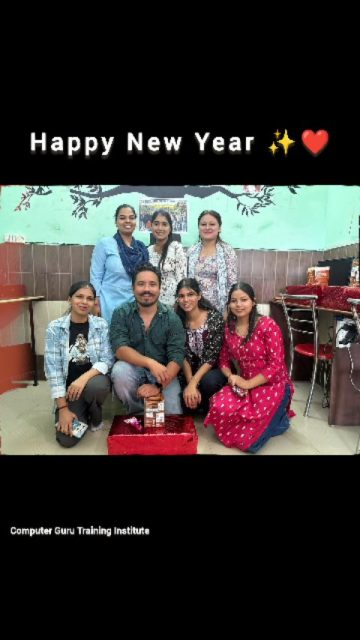 बीता साल रहा बेहतरीन, आने वाला साल हो और भी शानदार।
Computer Guru Training Institute की ओर से नव वर्ष की हार्दिक शुभकामनाएँ✨❤️
.
#HappyNewYear2026
#ComputerGuruTrainingInstitute
#DigitalEducation
#ComputerEducation
#NewYearNewSkills